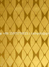 China PVD Gold Mirror Etched stainless steel sheet decorative for wall panel supplier
