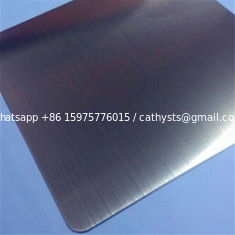 China 430 hairline stainless steel sheet 1219mm 1250mm 1500mm width supplier