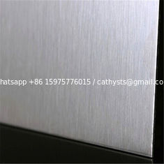 China STAINLESS STEEL SHEETS 201 GRADE No.4 Finish With PVC Film china factory supplier