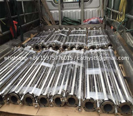 China stainless steel 304 glass balcony column for handrail mirror finish supplier