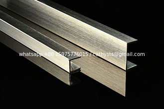 China Polished Finishes Bronze Stainless Steel Trim Edge Trim Molding 201 304 316 supplier