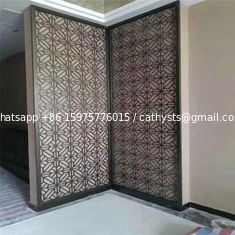 China interior decorative wall covering panels laser cut metal screens made in china supplier