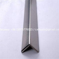 China hot sale L shaped tile trim stainless steel hairline finish made in china supplier