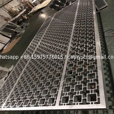 China Hot sale decorative metal panels stainless or aluminum partition wall screen divider panels supplier