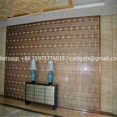 China feature stainless steel panel metal feature screens for wall cladding or wall divider supplier