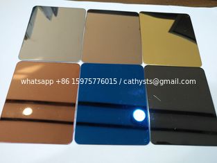 China 201/304/316/410 2B/BA stainless steel sheets for Architectural cladding/Elevator decoration supplier