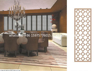 China Black Stainless Steel Perforated  Panels For Hotels/Villa/Lobby Interior Decoration supplier