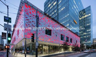 China Powder Coating Aluminum Screen Panels For Facade/Wall Cladding/ Curtain Wall/Ceiling supplier