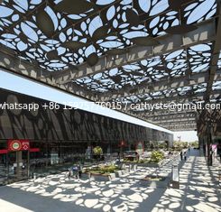 China Powder Coating Aluminum Perforated  Panels For Sunshades/Louver/Window Screen supplier
