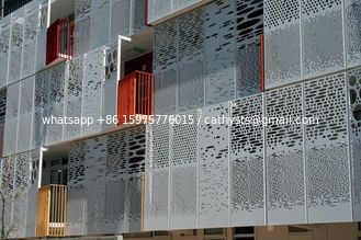 China PVDF Aluminum Carved/ Engraved Mashrabiyia  Panels Stair  For Railing/Balustrade/Balcony supplier