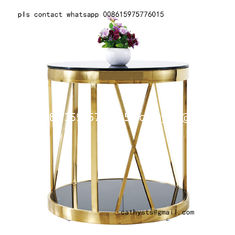 China smart coffee table legs brass stainless steel table base modern design supplier