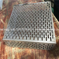 China customized cutting alloy sheet stainless steel perforated metal panel supplier