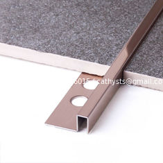 China Metal Matt Tile Trim 201 304 316 Mirror Hairline Brushed Finish supplier