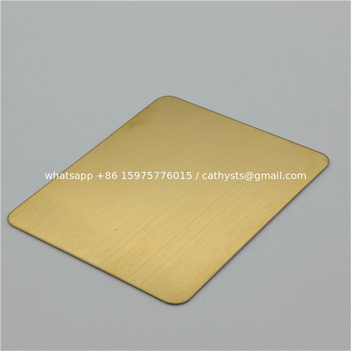china stainless steel sheet sus304 gold color mirror finish 4x8 mirror sheet