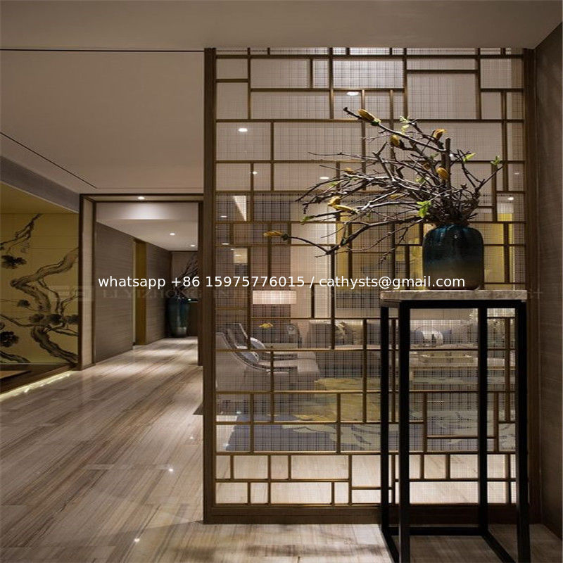 Decorative Metal Screen Interior Partition Wall Panel Designs