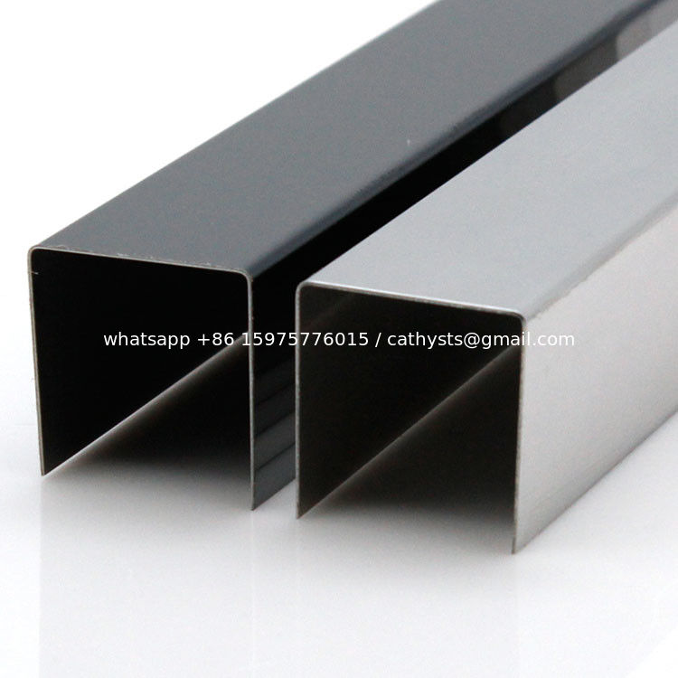 Ss 201 304 Grade Stainless Steel Square Edge Trim For Stair And China Ss 201 304 Grade Stainless Steel Square Edge Trim For Stair And Corner Protector