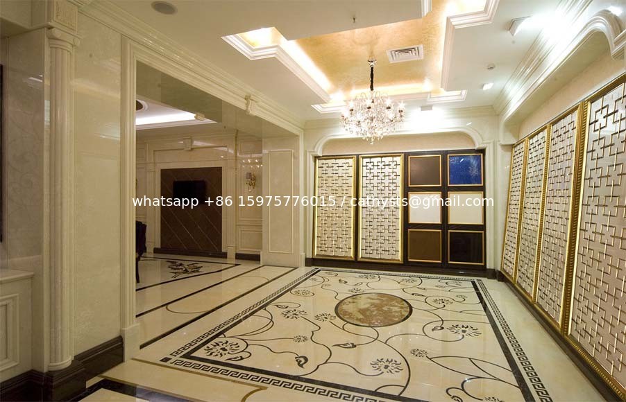 Mirror Rose Gold Stainless Steel Room Dividers For Hotels Villa