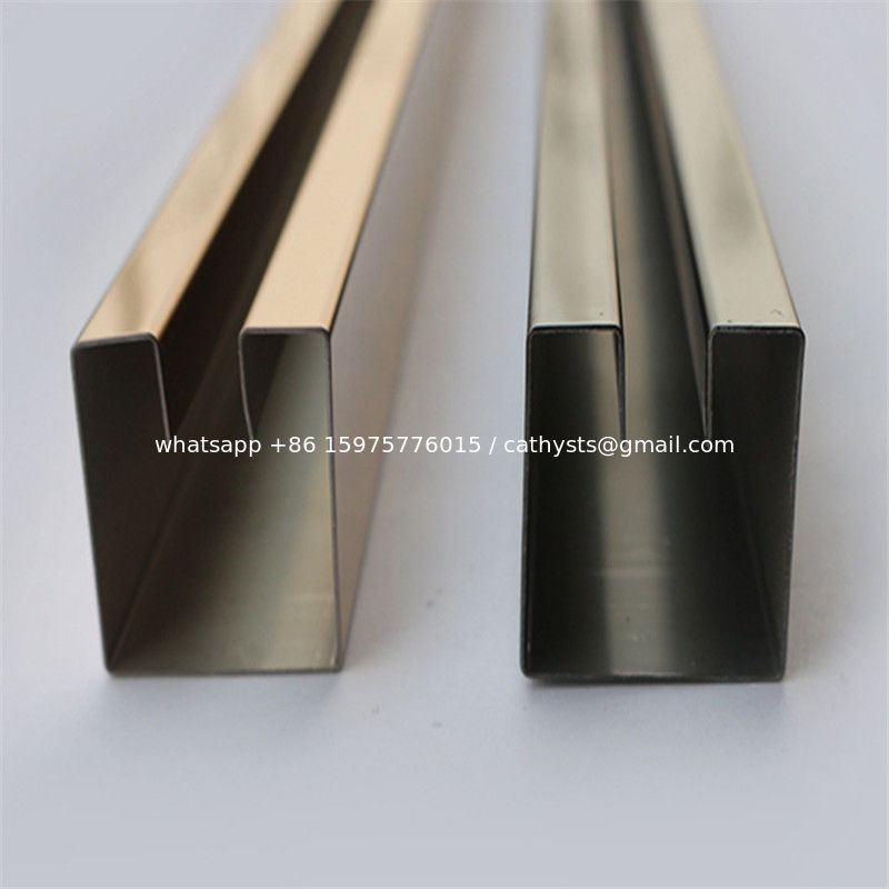 Oem Customized Cnc Cutting Stainless Steel Profile For Metal Door