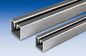 Hotel black titanium stainless steel curved lines , rose gold edging strip baseboard supplier