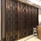 bronze color Metal Room Divider Screen Partition for hotel room decoration supplier