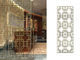 Black Stainless Steel Carved/ Engraved Mashrabiyia  Panels For Hotels/Villa/Lobby Interior Decoration supplier
