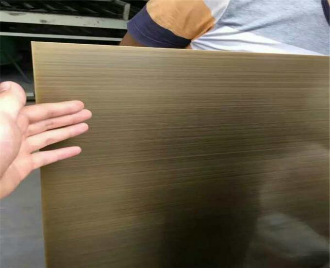 color stainless steel sheets Grade 201 and 304 Dimensions 1220mm x 2440 mm