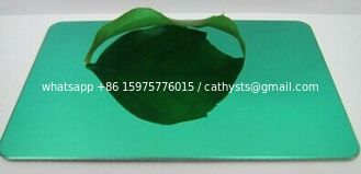 China mirror green color stainless steel decorative sheet supplier