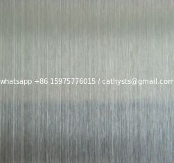 China Stainless steel sheets AISI 304/No.4+PVC supplier