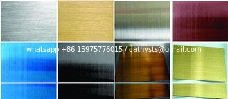 China colored/etched/embossed decorative Stainless Steel sheet supplier