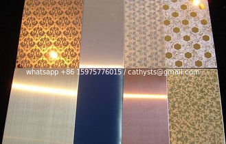 China Stainless Steel decorative Sheet / Plate aisi201 304 316 supplier