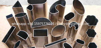 China round/square/rectangular/oval profile stainless steel tubes supplier