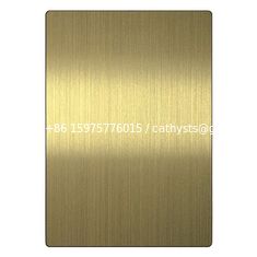 China hairline HL colored sheet stainless steel sheet supplier