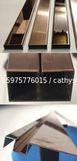 China Stainless Steel Border/tile trim/Skirting 201 304 316 grade  supplier