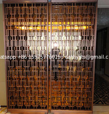 China decorative stainless steel wall panel/wall partition with color and design supplier