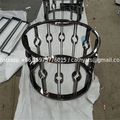 China Custom metal/stainless steel display frame,table frame,furniture frame with PVD color supplier