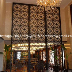 China malaysia room divider price stainless steel decorative metal outdoor screens supplier