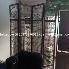 China sheet metal fabrication stainless steel folding screen room divider from China supplier