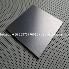 China China supplier of Stainless steel sheet grade AISI 430 304 surface Satin or NO.4 finish with laser cut pvc film supplier