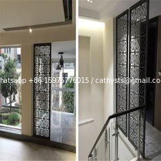 China building mateiral construction projects decorative laser cut metal panel screen for interior and exterior supplier