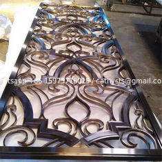 China Modern Islamic Interior Design stainless steel Room dividers and decorative screens supplier
