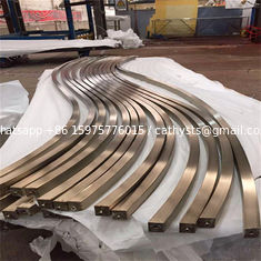 China professional customized stainless steel round tube handle,square pipe handle made in China supplier