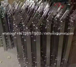 China New Design Polished/Hairline/Stain Finish 304 Stainless Steel baluster Corridor Glass Stair Handrail supplier