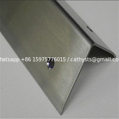 China Polished Finishes Black Stainless Steel Trim Edge Trim Molding 201 304 316 supplier