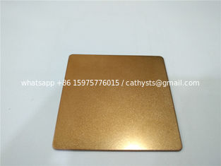 China 201/304/316/410 rose gold/bronze/black/gold decorative stainless steel sheets for sheet metal works supplier