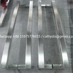 China door pull handle glass door pull handle stainless steel handle satin finish supplier
