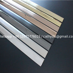 China Polished Finishes Matt Stainless Steel U Channel U Shape Profile Trim 201 304 316 supplier