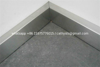China Brushed Finish Silver Stainless Steel Wall Trim Wall Panel Trim 201 304 316 supplier