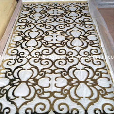 China home decor decorative screen panel  stainless steel metal screen partition supplier