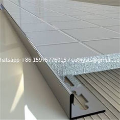 China Hairline Finish Silver Stainless Steel Trim Strip 201 304 316 For Wall Ceiling Frame Furniture Decoration supplier