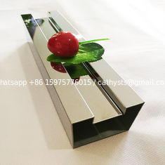 China Hairline Finish Black Stainless Steel Corner Guards 201 304 316 For Wall Ceiling Frame Furniture Decoration supplier